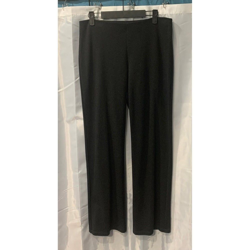 Eileen Fisher Coulotte Women's Size PS Elastic Waistband Wide Leg Pull On Pants